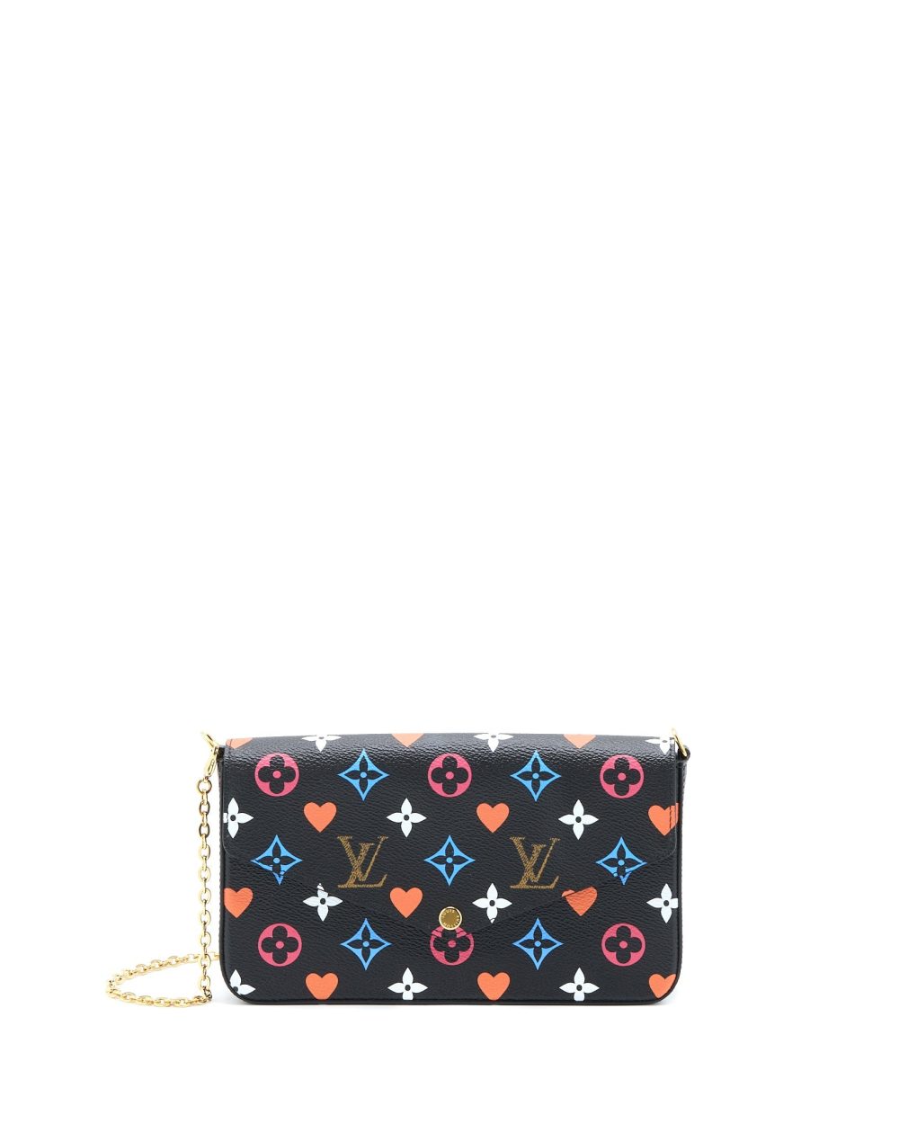AAA Replica Louis Vuitton LV LIMITED EDITION FELICIE MULTICOLOUR MONOGRAM CANVAS GHW