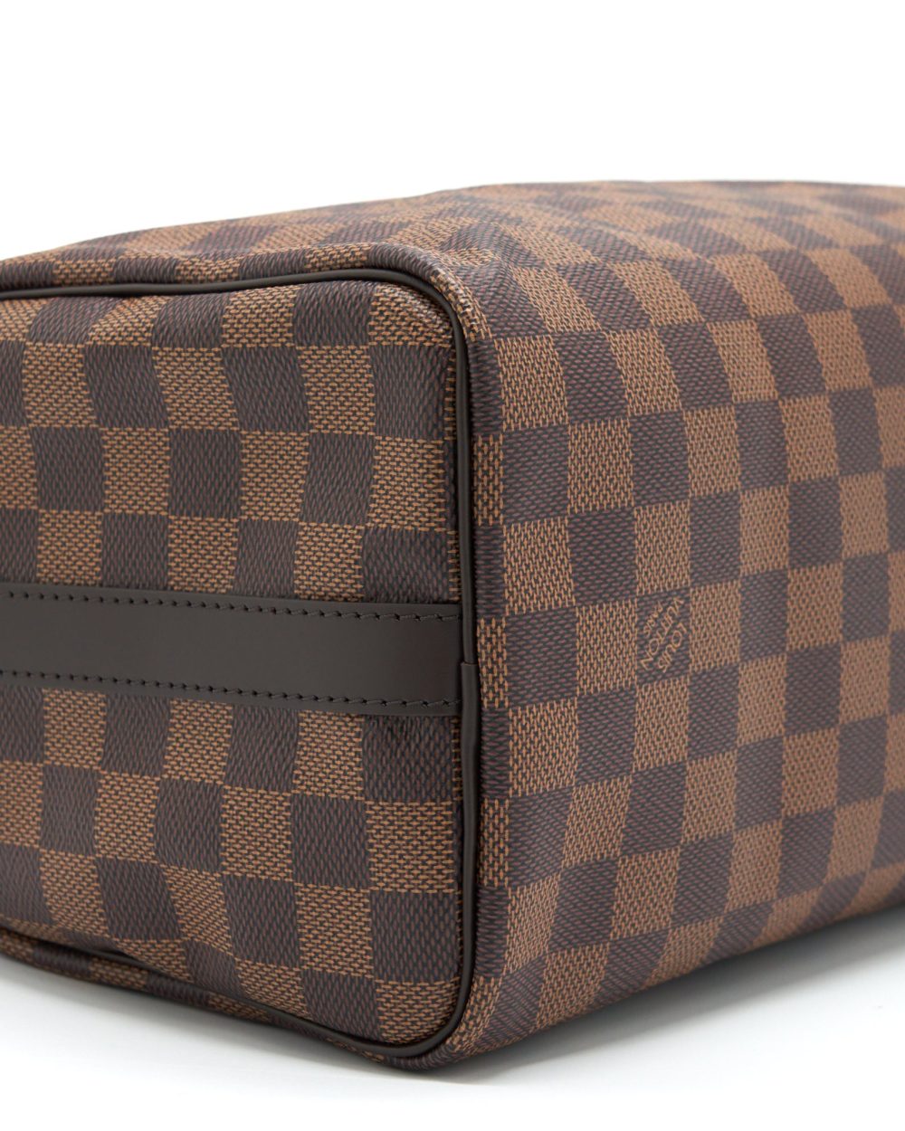 AAA Replica Louis Vuitton LV SPEEDY BANDOULIERE 25 DAMIER EBENE CANVAS GHW