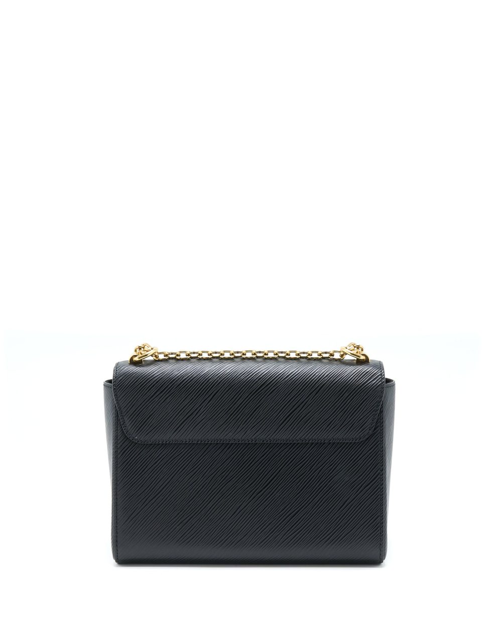 AAA Replica Louis Vuitton LV TWIST MM EPI BLACK GHW