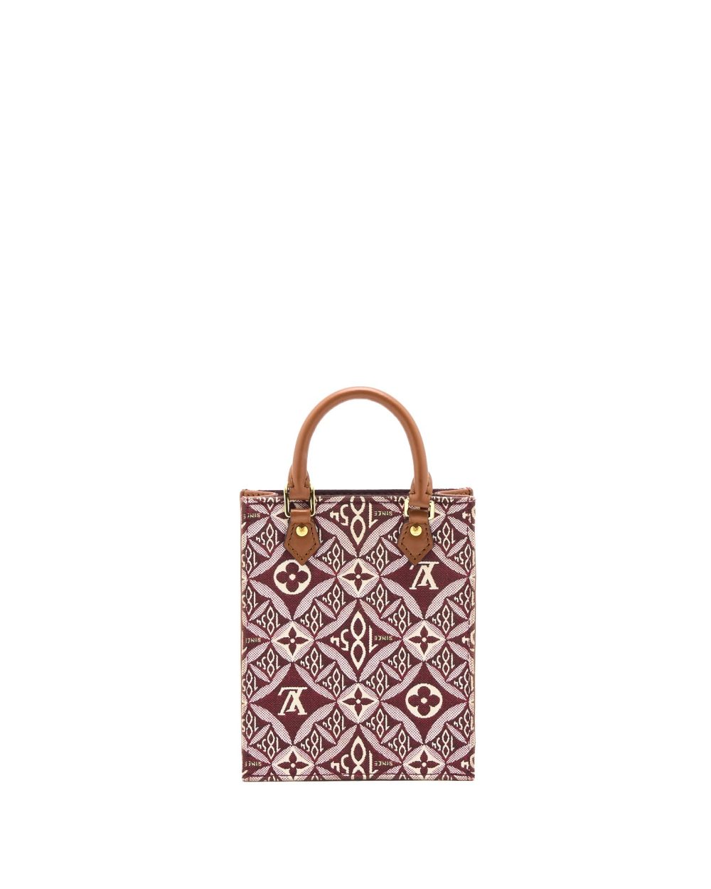 AAA Replica Louis Vuitton LV SINCE 1854 SAC PLAT CANVAS RED MULTICOLOUR GHW