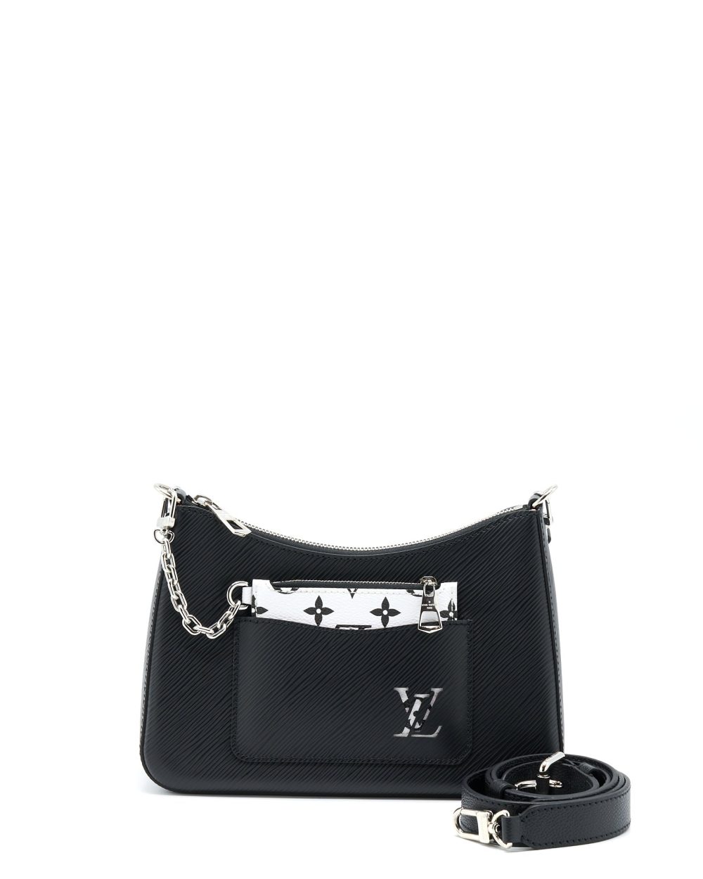 AAA Replica Louis Vuitton LV MARELLE EPI BLACK SHW