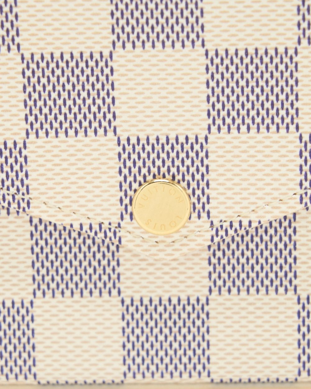 AAA Replica Louis Vuitton LV FELICIE POCHETTE DAMIER AZUR CANVAS GHW