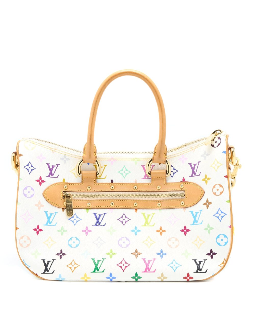 AAA Replica Louis Vuitton LV RITA BAG WHITE MONOGRAM MULTICOLOUR CANVAS GHW