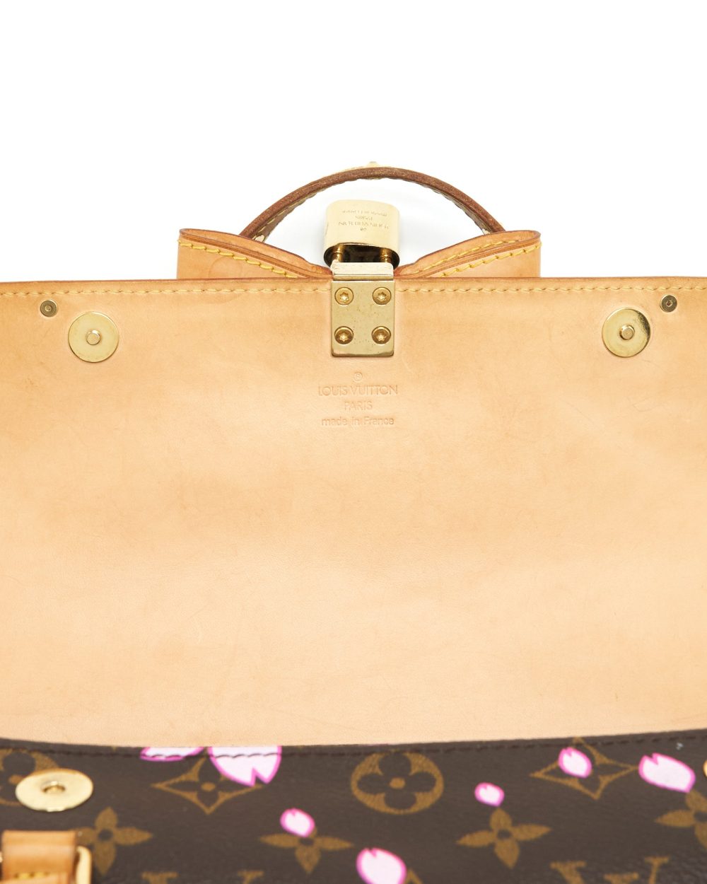 AAA Replica Louis Vuitton LV VINTAGE PAPILLON CHERRY BLOSSOM MONOGRAM CANVAS GHW