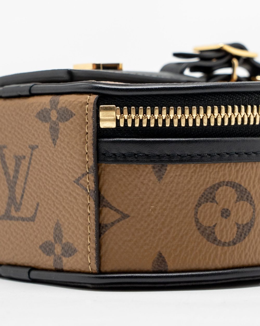 AAA Replica Louis Vuitton LV MINI BOITE CHAPEAU MONOGRAM REVERSE CANVAS GHW