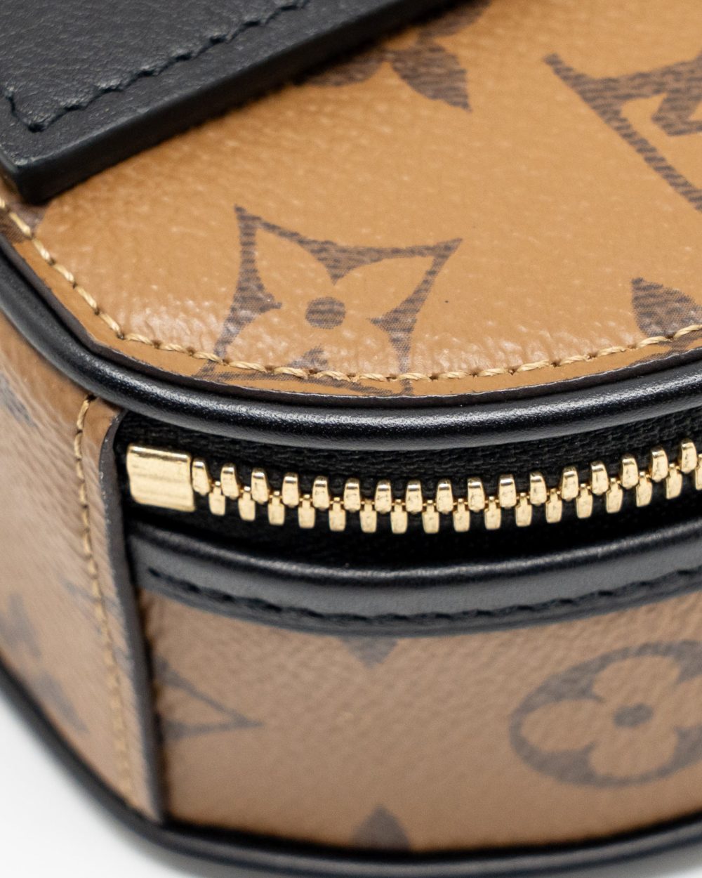 AAA Replica Louis Vuitton LV MINI BOITE CHAPEAU MONOGRAM REVERSE CANVAS GHW