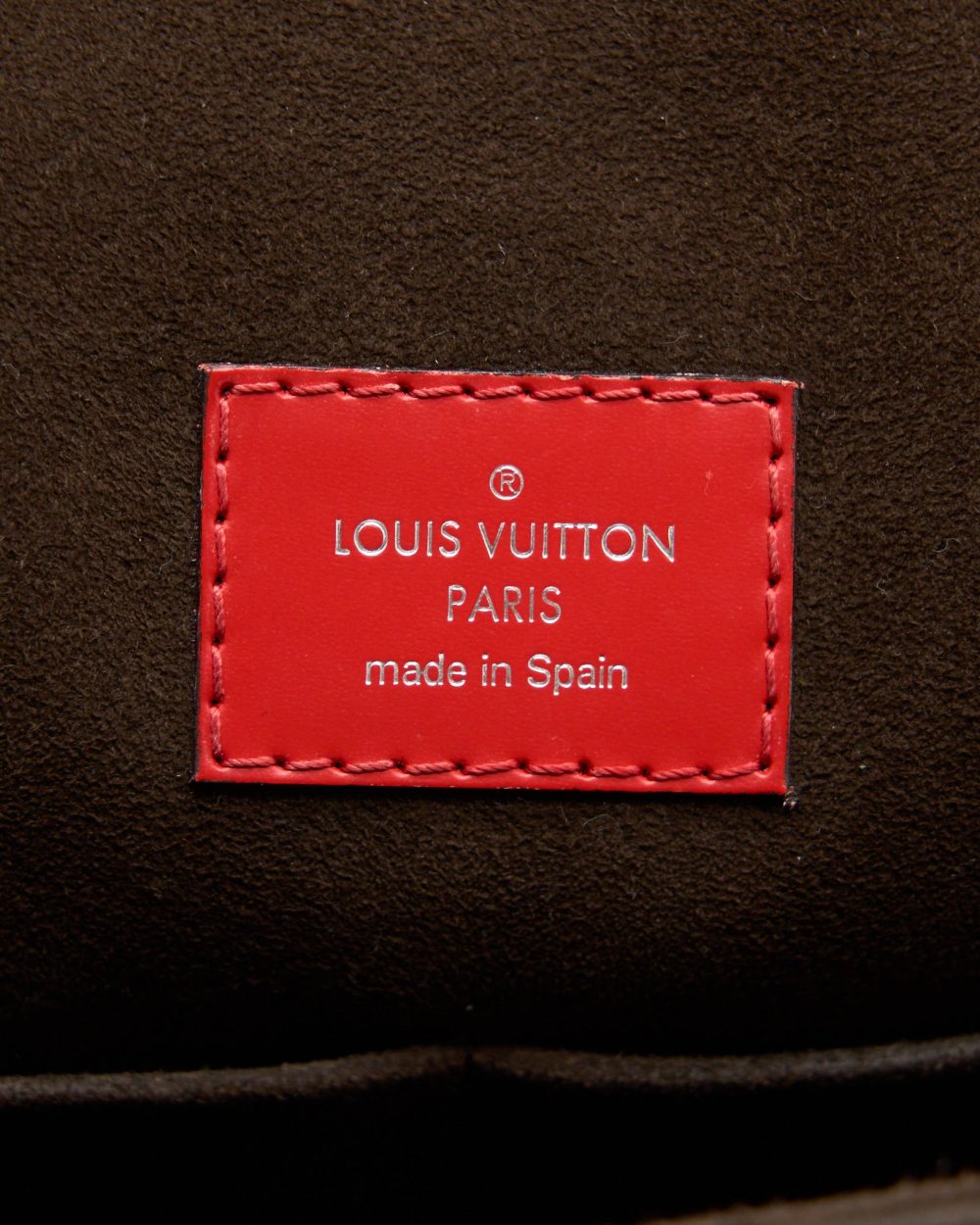 AAA Replica Louis Vuitton LV CLUNY MM EPI RED SHW