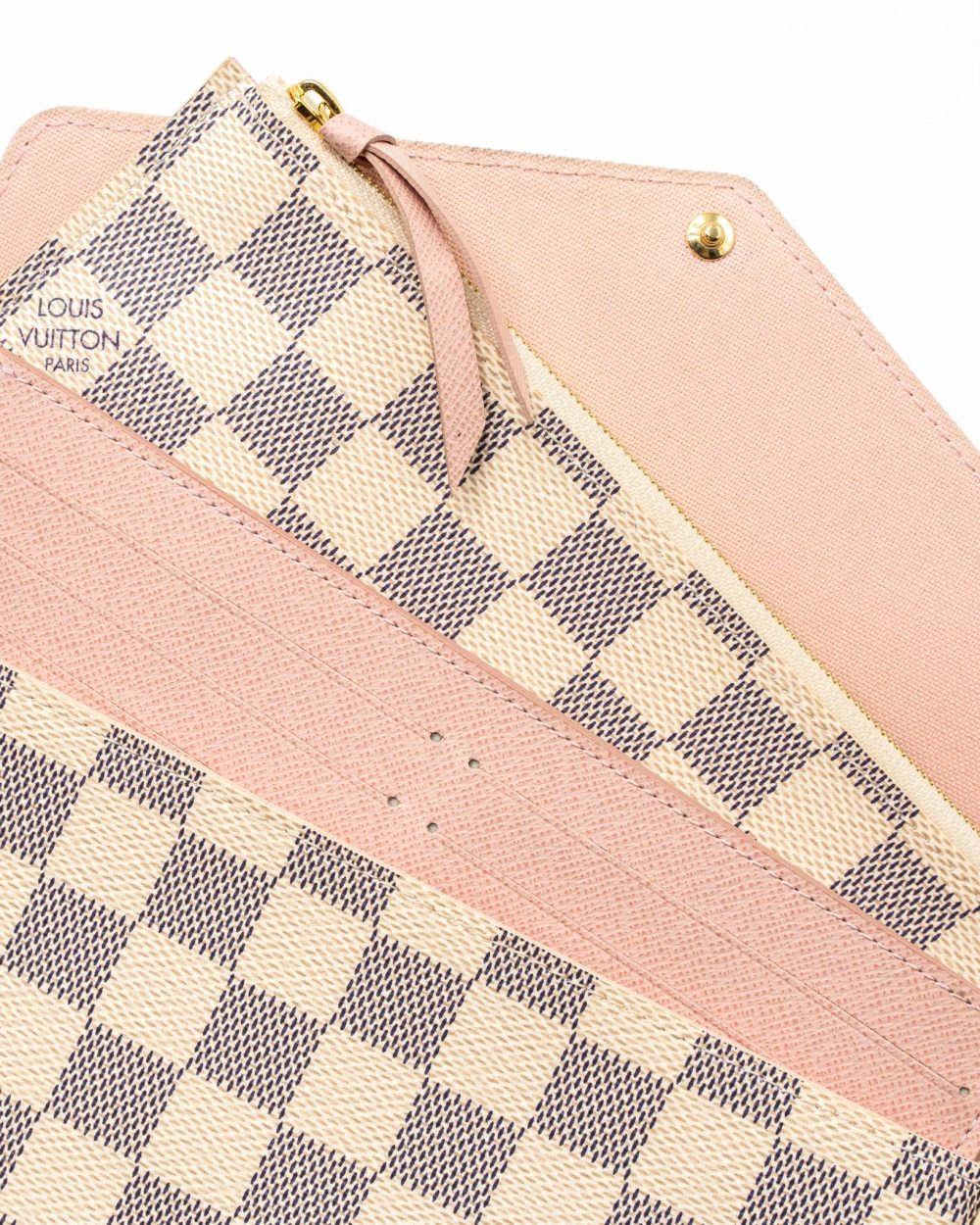 AAA Replica Louis Vuitton LV FELICIE POCHETTE DAMIER AZUR CANVAS GHW