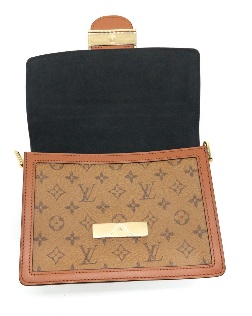 AAA Replica Louis Vuitton LV DAUPHINE MONOGRAM CANVAS GHW