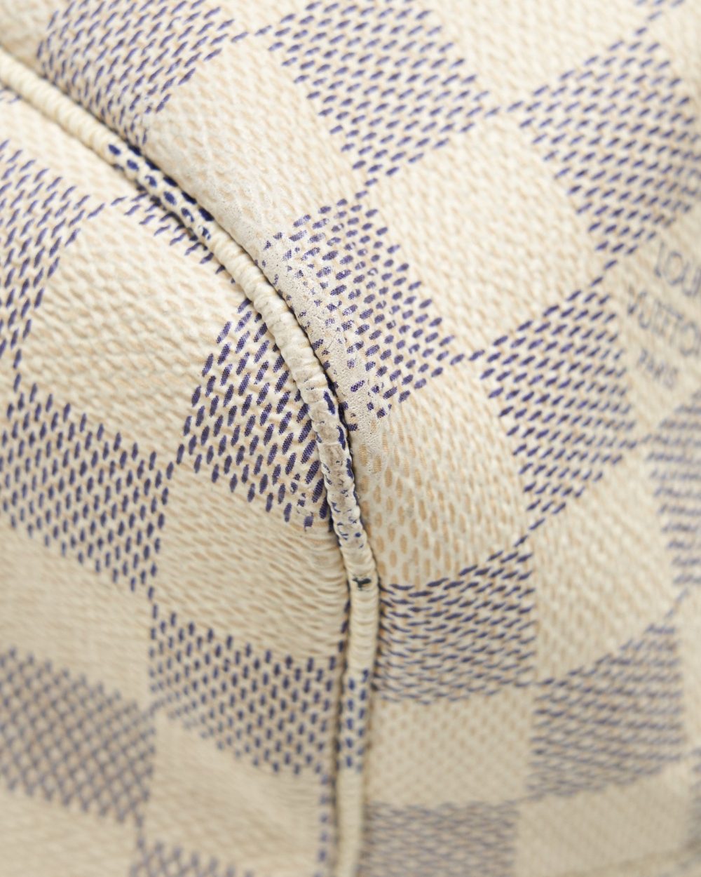AAA Replica Louis Vuitton LV NEVERFULL MM DAMIER AZUR