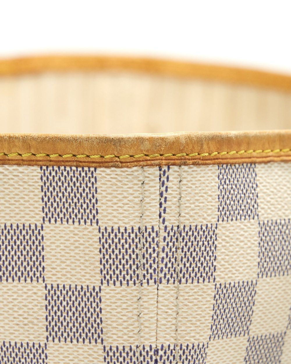 AAA Replica Louis Vuitton LV NEVERFULL MM DAMIER AZUR