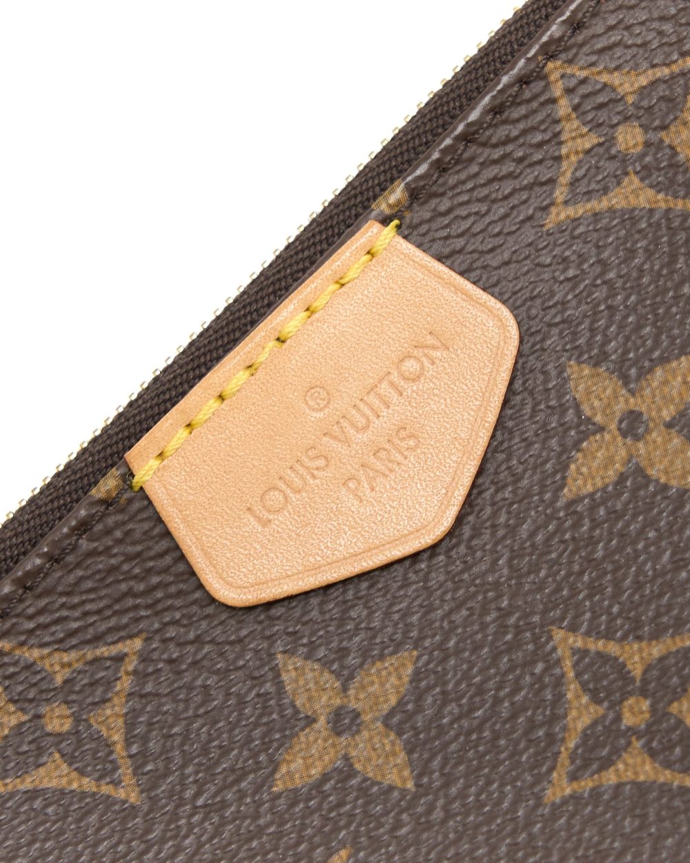 AAA Replica Louis Vuitton LV MULTI POCHETTE ACCESSORIES MONOGRAM CANVAS ROSE CLAIR GHW