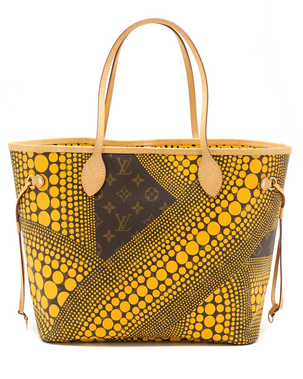 AAA Replica Louis Vuitton LV NEVERFULL MM YAYOI KUSAMA LIMITED EDITION GHW