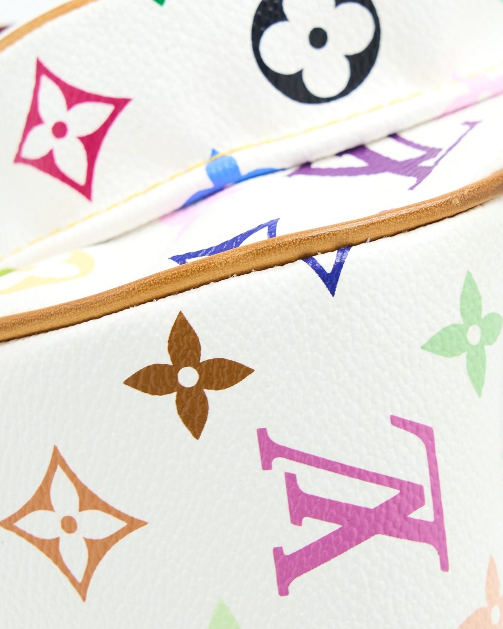 AAA Replica Louis Vuitton LV RITA BAG WHITE MONOGRAM MULTICOLOUR CANVAS GHW