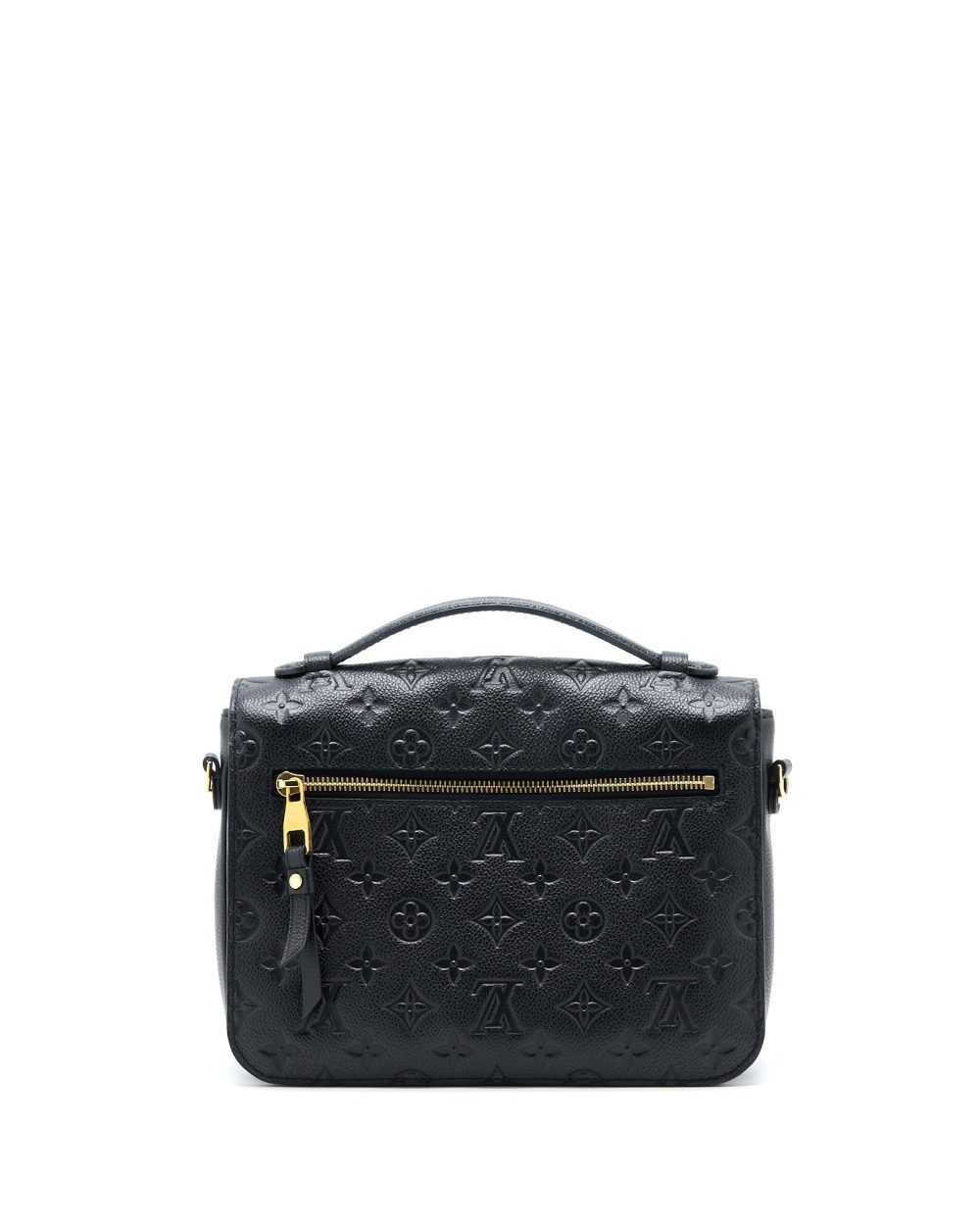 AAA Replica Louis Vuitton LV POCHETTE MÉTIS MONOGRAM EMPREINTE BLACK GHW