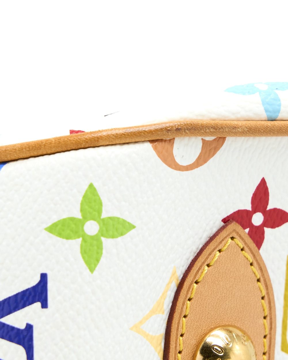 AAA Replica Louis Vuitton LV RITA BAG WHITE MONOGRAM MULTICOLOUR CANVAS GHW