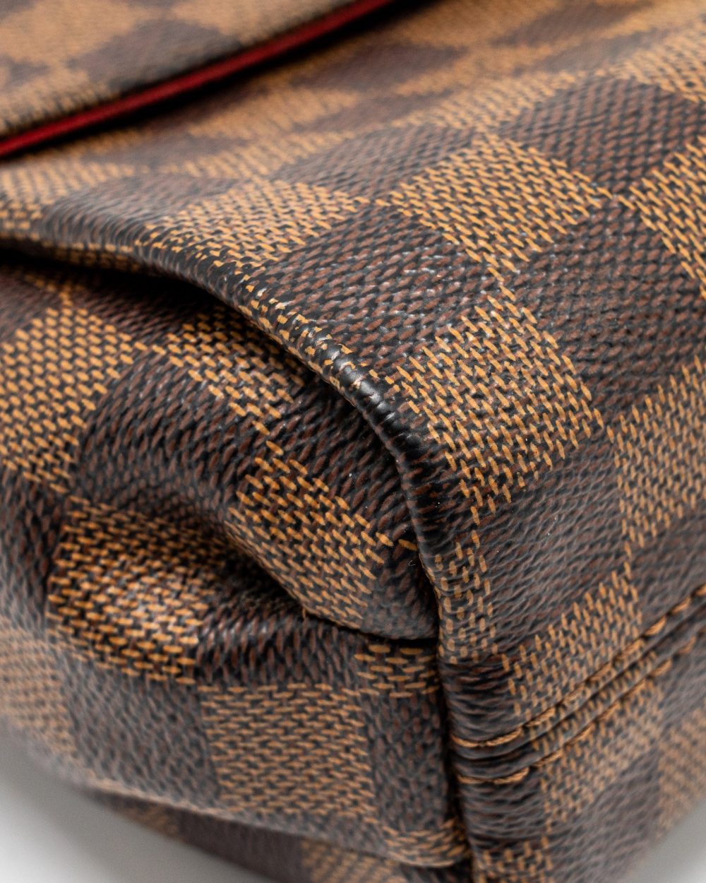 AAA Replica Louis Vuitton LV CROISETTE DAMIER EBENE GHW