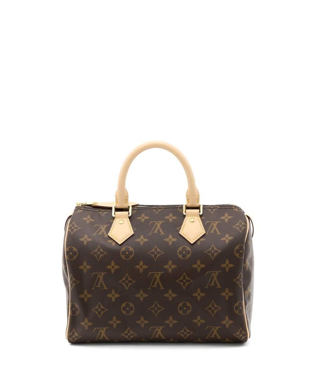 AAA Replica Louis Vuitton LV SPEEDY 25 MONOGRAM CANVAS GHW (NEW VERSION)