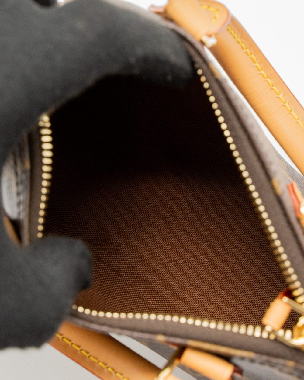 AAA Replica Louis Vuitton LV NANO SPEEDY MONOGRAM CANVAS GHW (NEW VERSION)