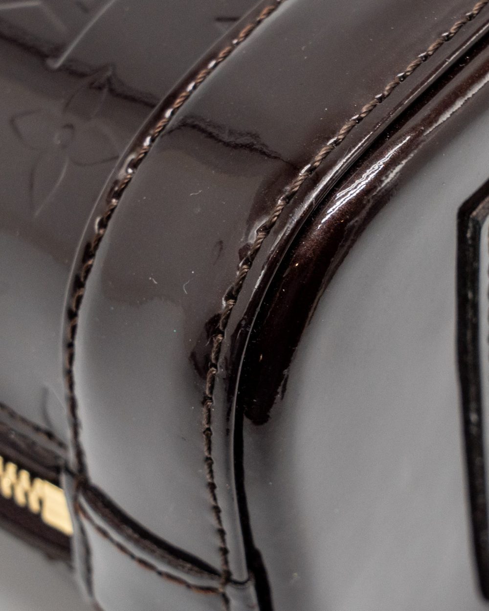AAA Replica Louis Vuitton LV ALMA BB PATENT AMATANTE GHW