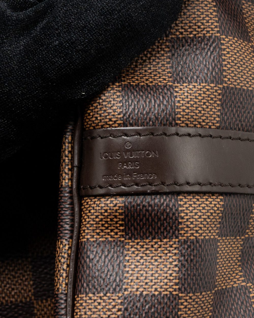 AAA Replica Louis Vuitton LV SPEEDY BANDOULIERE 30 DAMIER EBENE GHW