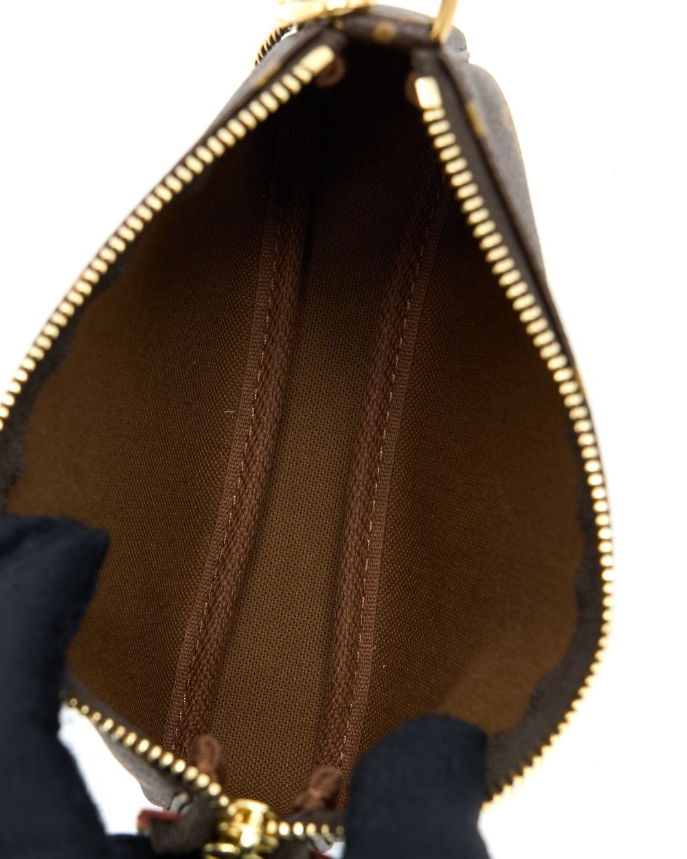 AAA Replica Louis Vuitton LV MINI POCHETTE MONOGRAM CANVAS GHW