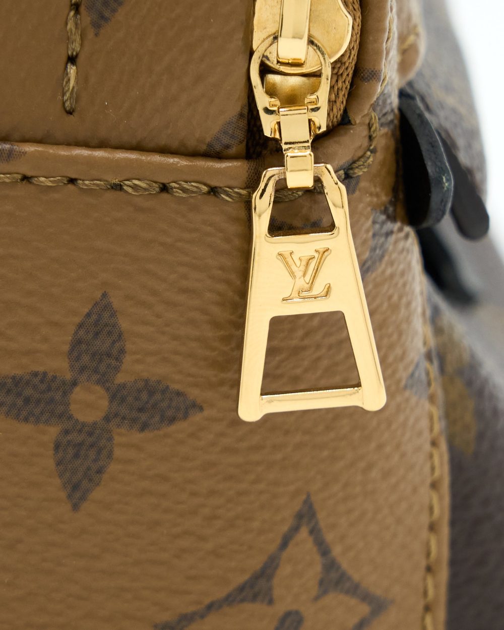 AAA Replica Louis Vuitton LV PALM SPRINGS MINI BACKPACK MONOGRAM REVERSE CANVAS GHW