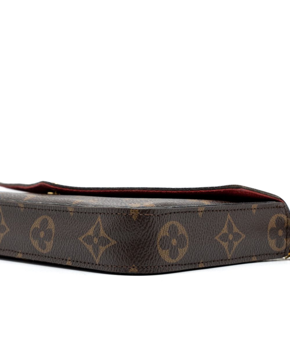 AAA Replica Louis Vuitton LV FÉLICIE POCHETTE LIMITED EDITION MONOGRAM CANVAS GHW