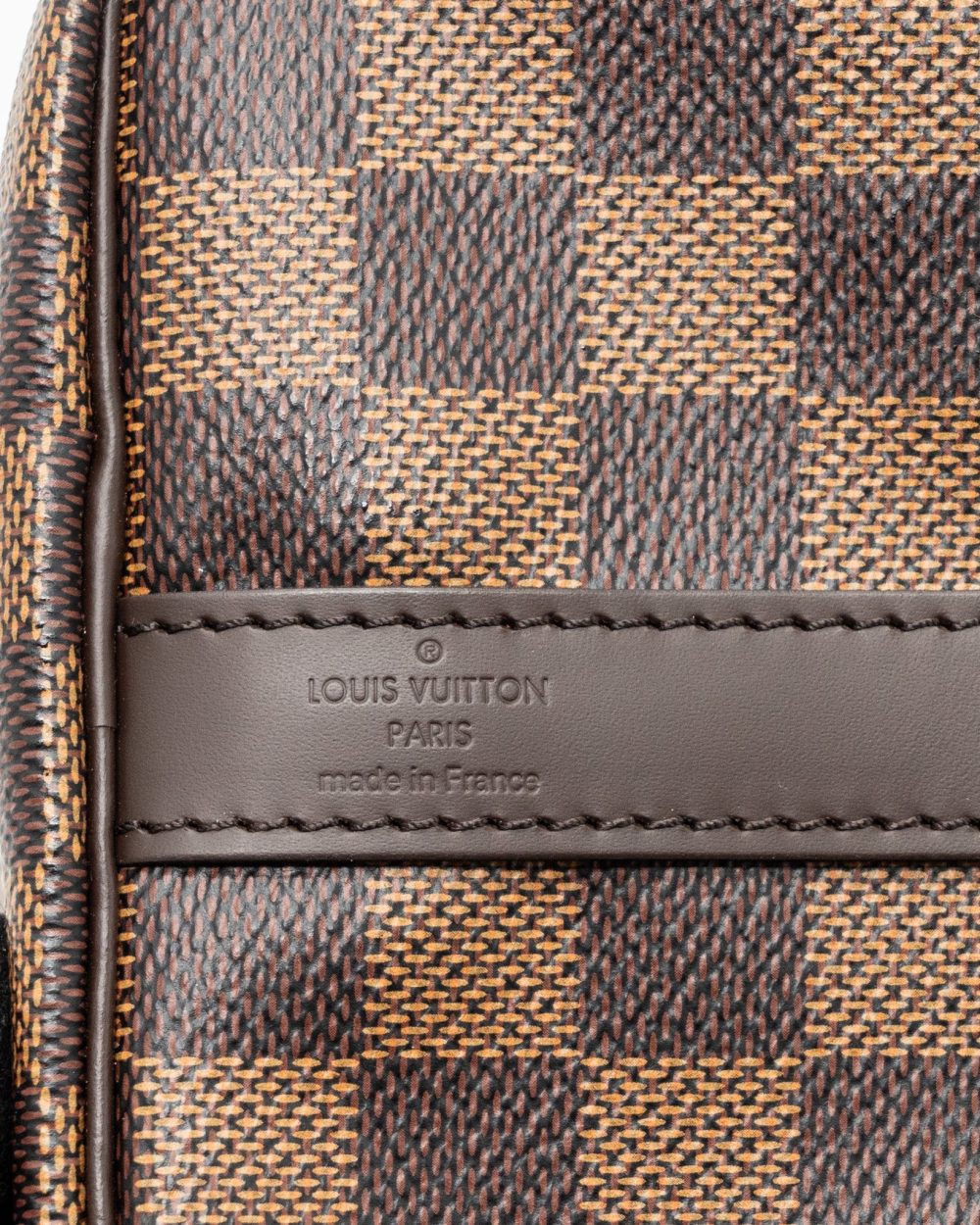 AAA Replica Louis Vuitton LV SPEEDY BANDOULIERE 25 DAMIER EBENE CANVAS GHW (NEW VERSION)