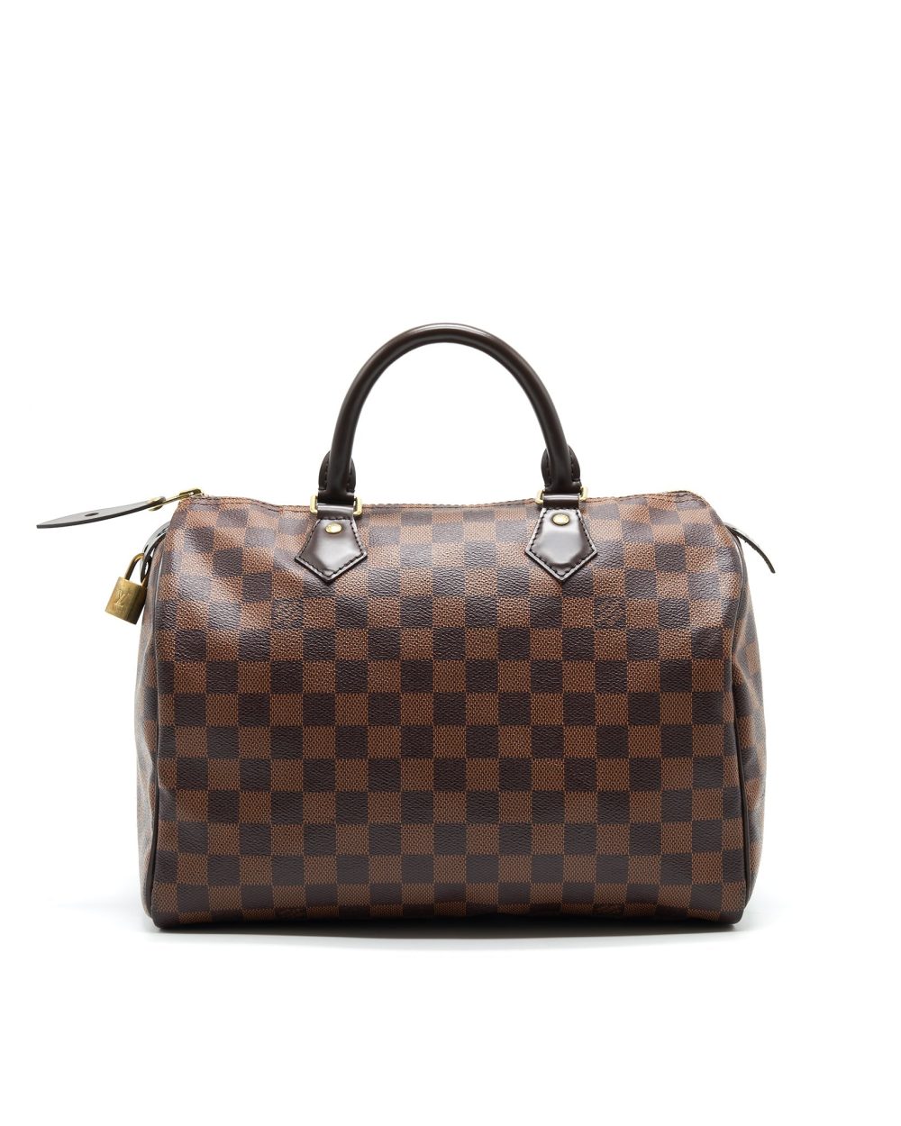 AAA Replica Louis Vuitton LV SPEEDY 30 DAMIER EBENE CANVAS