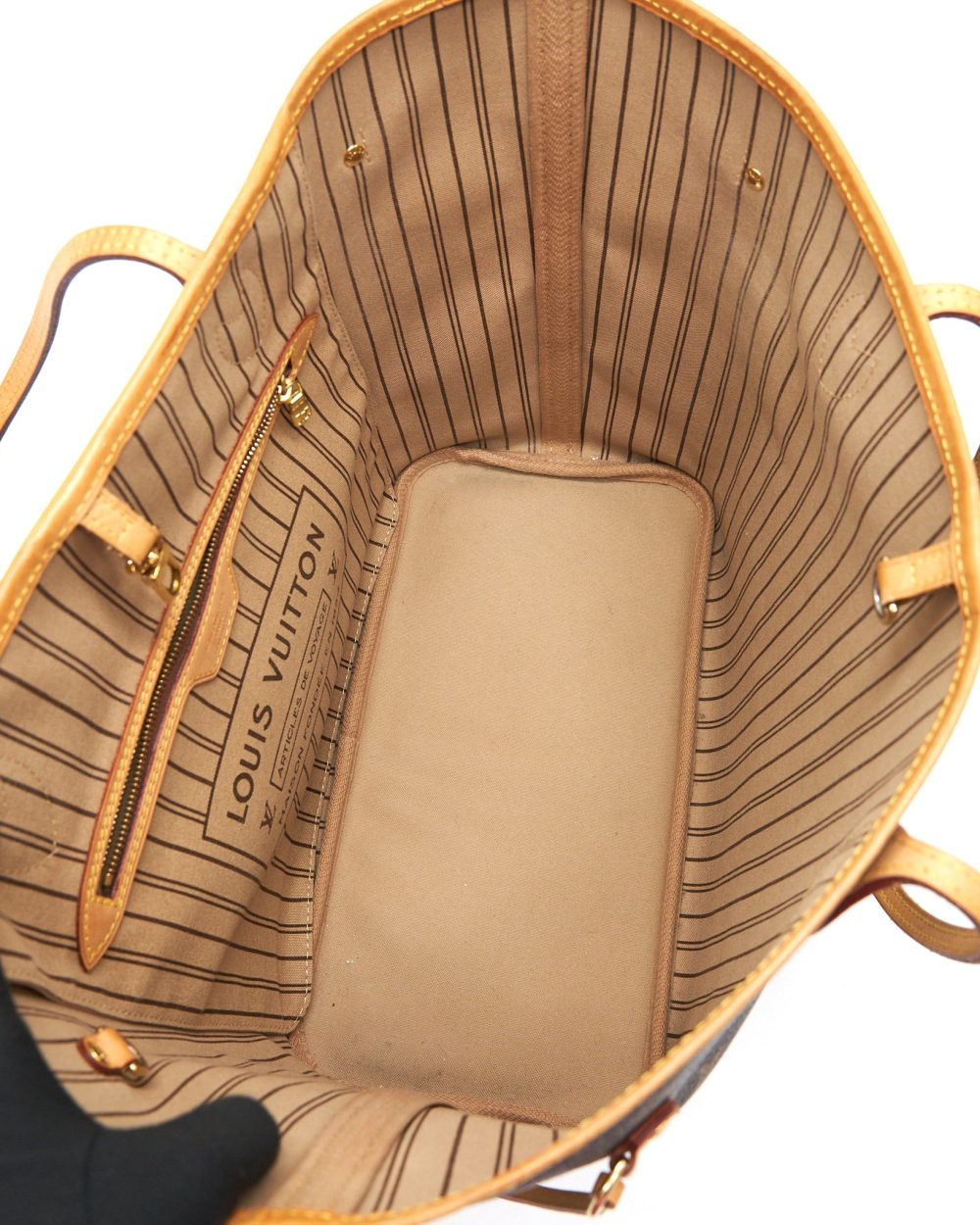 AAA Replica Louis Vuitton LV NEVERFULL MM MONOGRAM CANVAS BEIGE