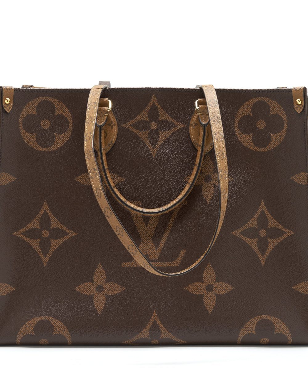 AAA Replica Louis Vuitton LV ON THE GO GM MONOGRAM REVERSE CANVAS GHW
