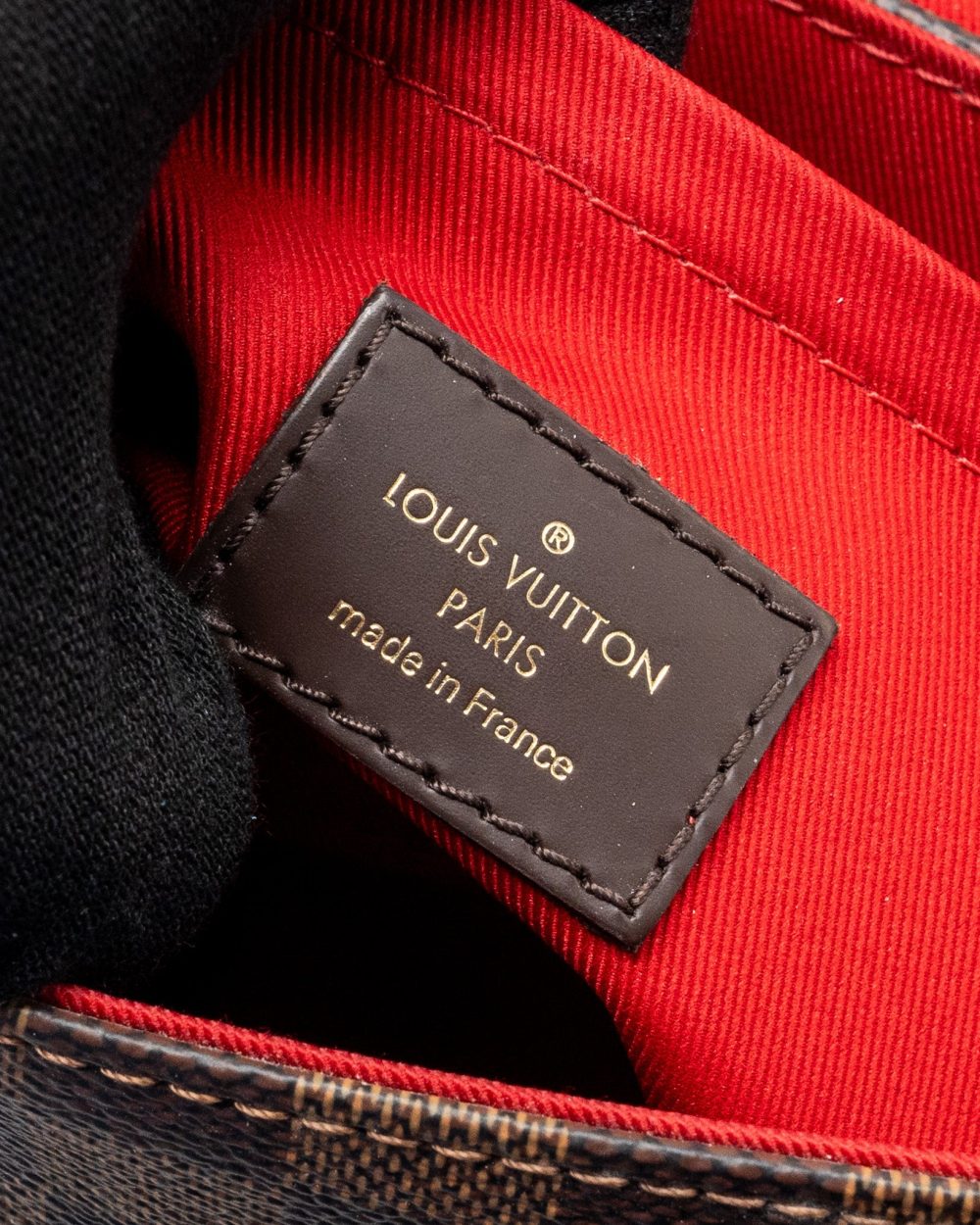 AAA Replica Louis Vuitton LV CROISETTE DAMIER EBENE GHW