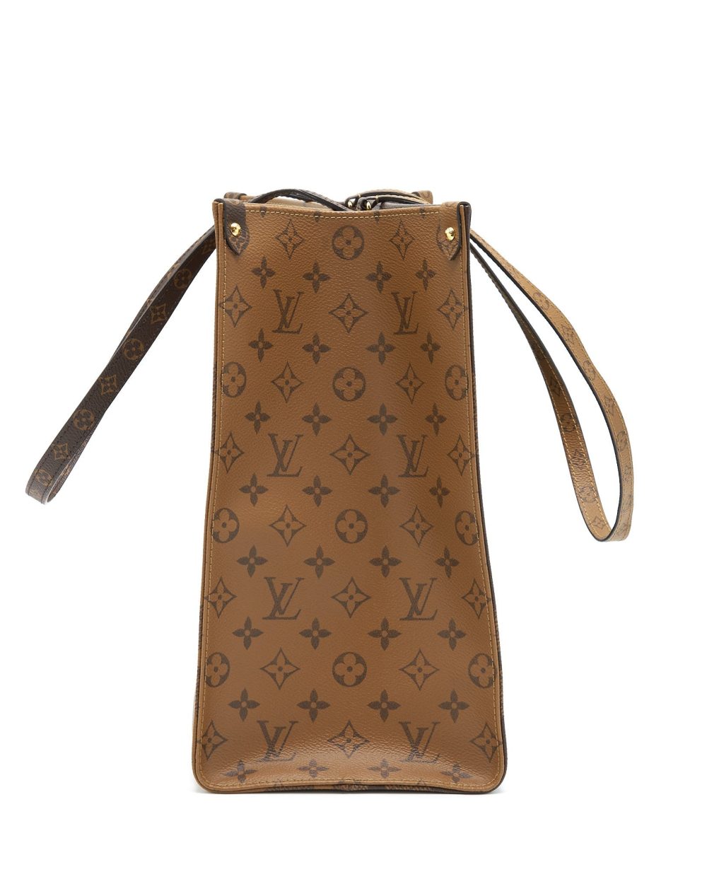 AAA Replica Louis Vuitton LV ON THE GO GM MONOGRAM REVERSE CANVAS GHW