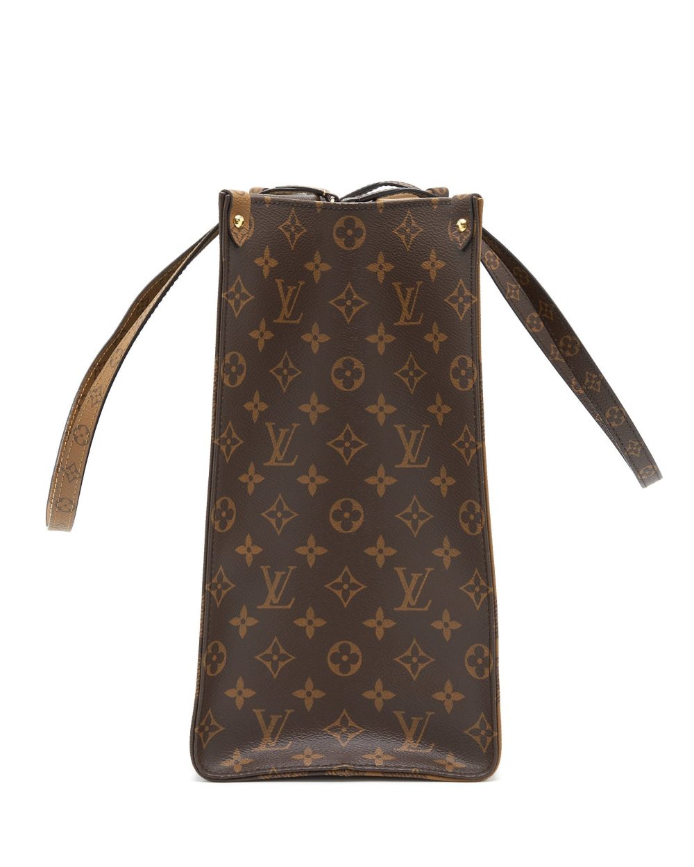 AAA Replica Louis Vuitton LV ON THE GO GM MONOGRAM REVERSE CANVAS GHW