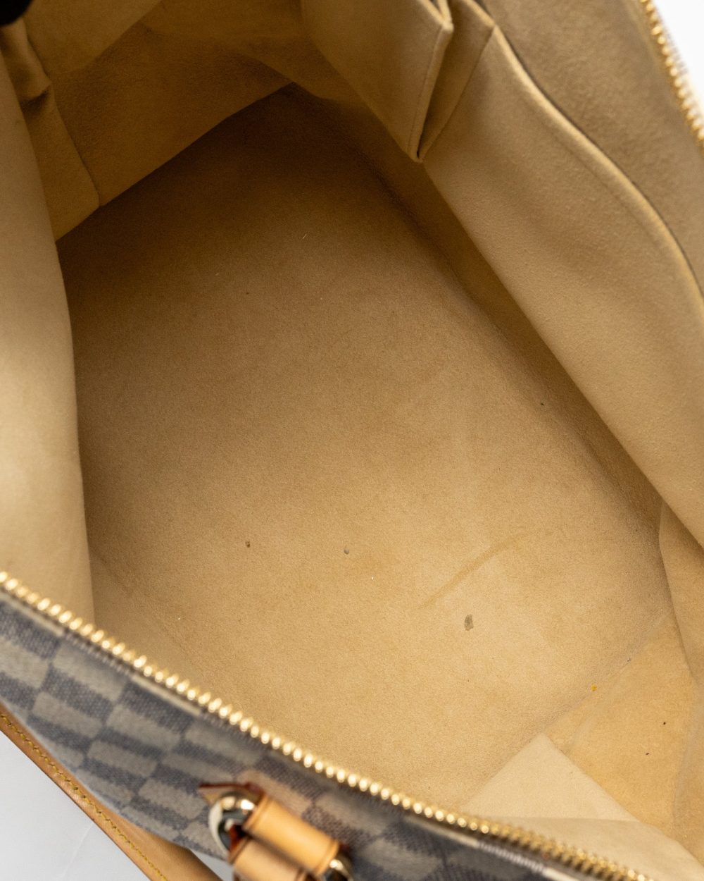 AAA Replica Louis Vuitton LV SALEYA MM DAMIER AZUR CANVAS GHW