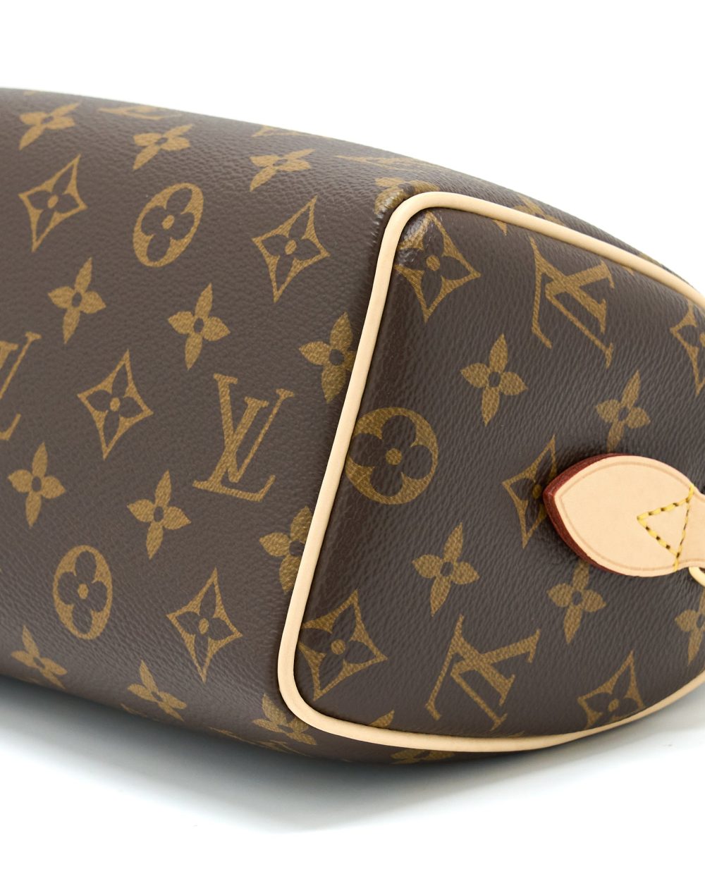AAA Replica Louis Vuitton LV SPEEDY BANDOULIERE 20 MONOGRAM CANVAS WITH BLACK STRAP GHW