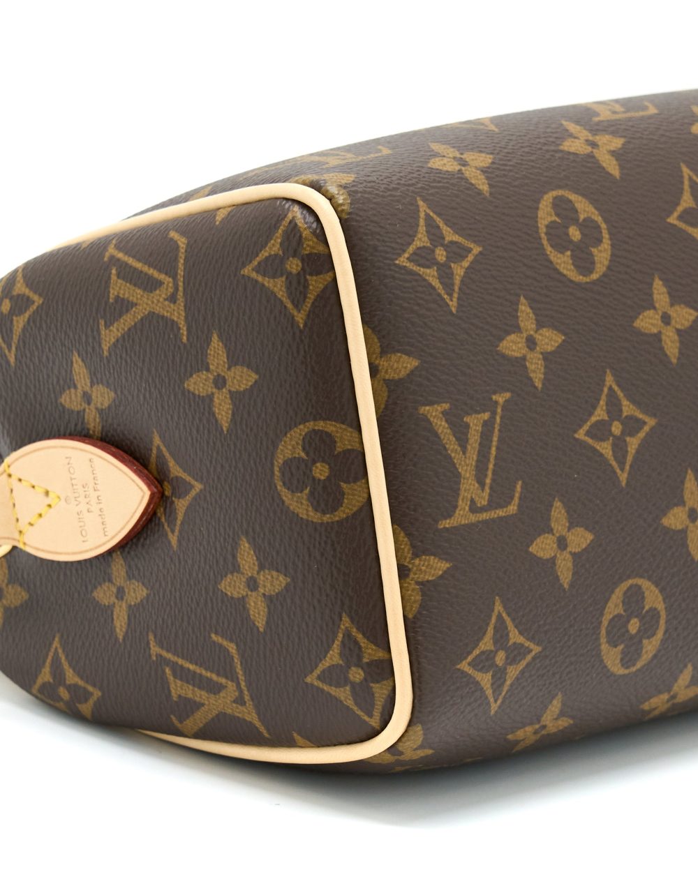 AAA Replica Louis Vuitton LV SPEEDY BANDOULIERE 20 MONOGRAM CANVAS WITH BLACK STRAP GHW