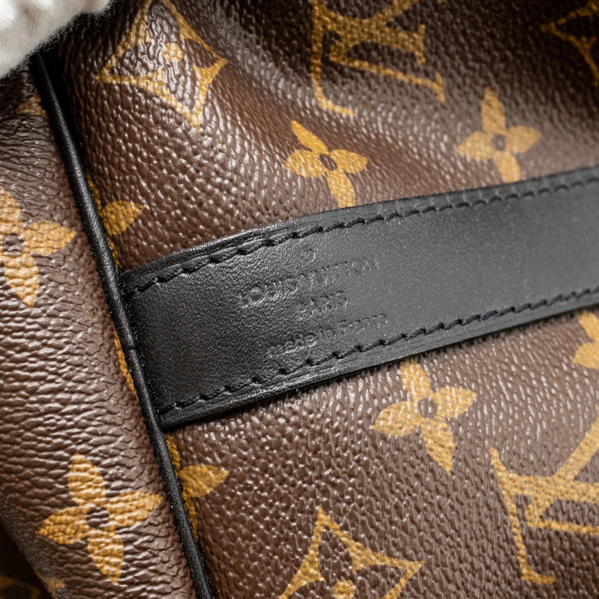 AAA Replica Louis Vuitton LV KEEPALL BANDOULIERE 45 MONOGRAM MACASSAR SHW
