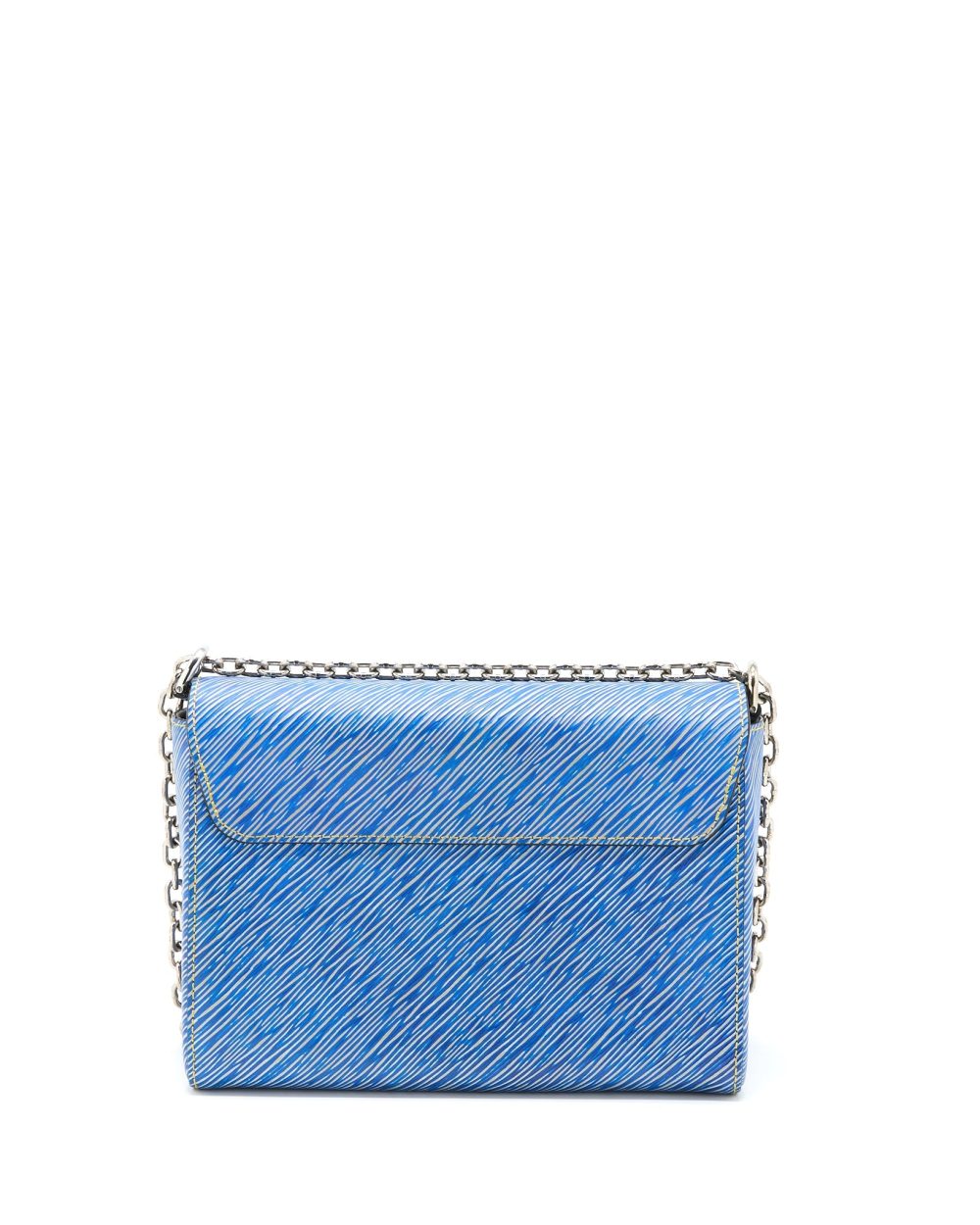 AAA Replica Louis Vuitton LV TWIST MM EPI DENIM/BLACK MULTICOLOURED HARDWARE