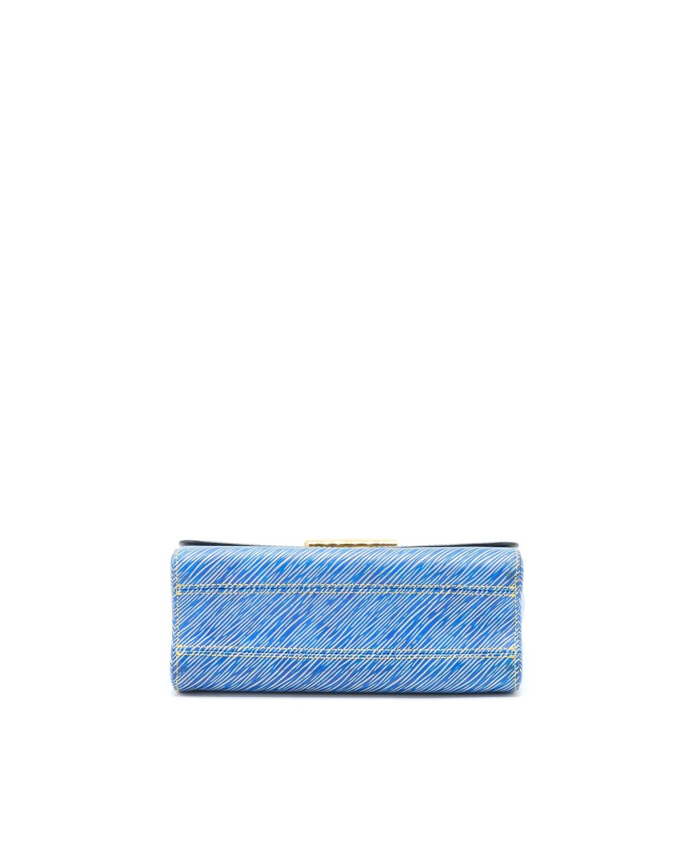 AAA Replica Louis Vuitton LV TWIST MM EPI DENIM/BLACK MULTICOLOURED HARDWARE