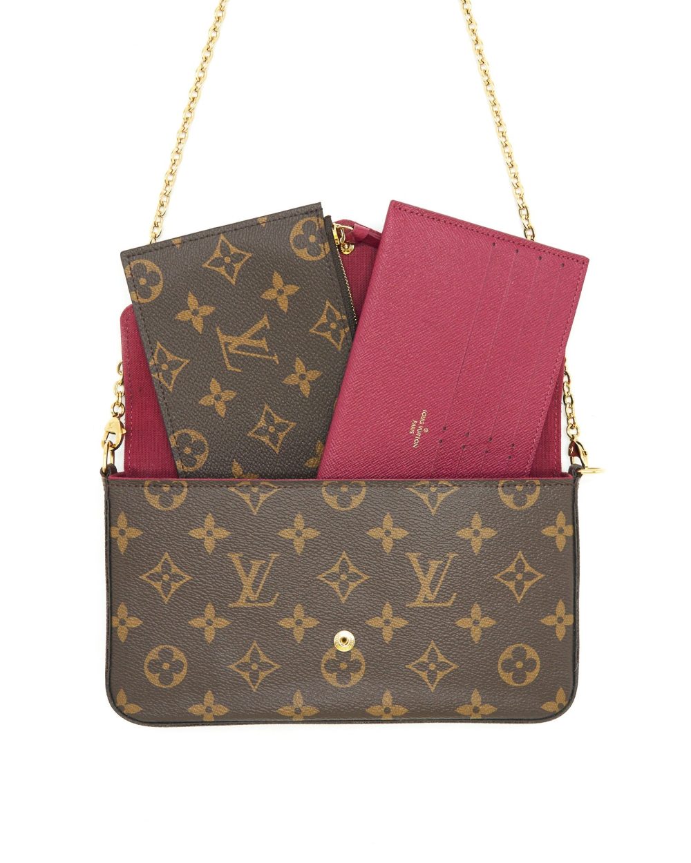 AAA Replica Louis Vuitton LV FELICIE POCHETTE MONOGRAM