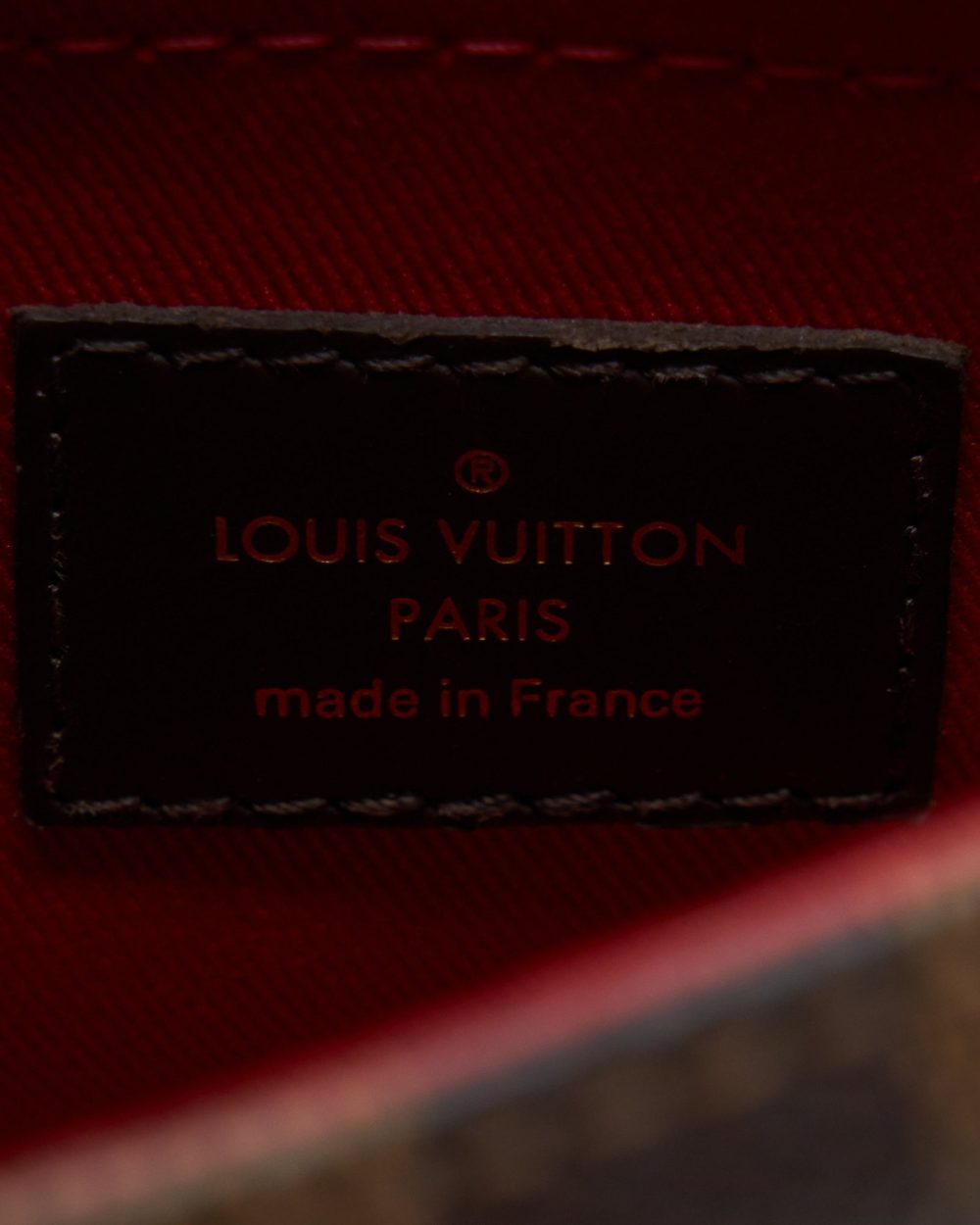AAA Replica Louis Vuitton LV CROISETTE DAMIER EBENE GHW