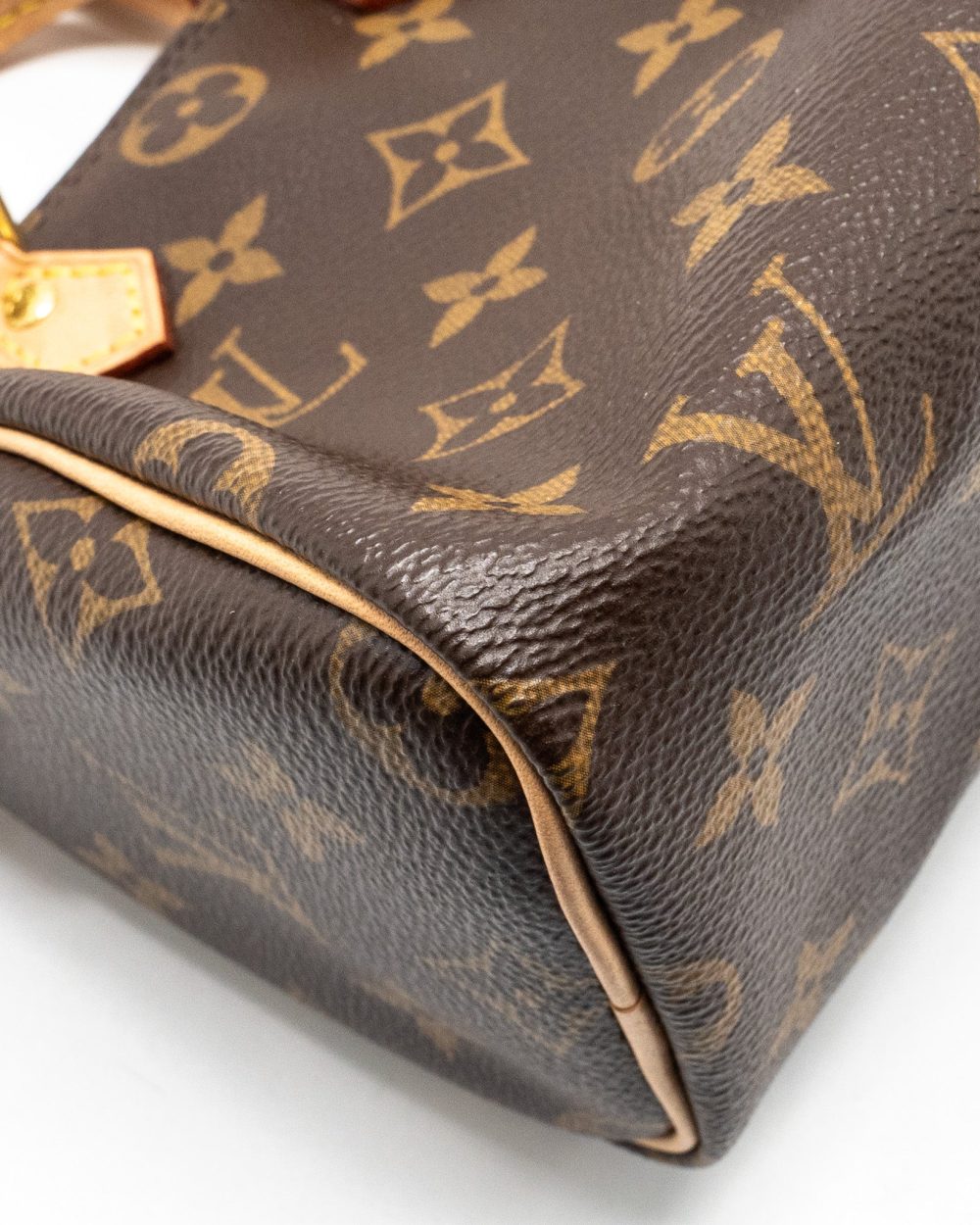AAA Replica Louis Vuitton LV NANO SPEEDY MONOGRAM CANVAS GHW (OLD VERSION)