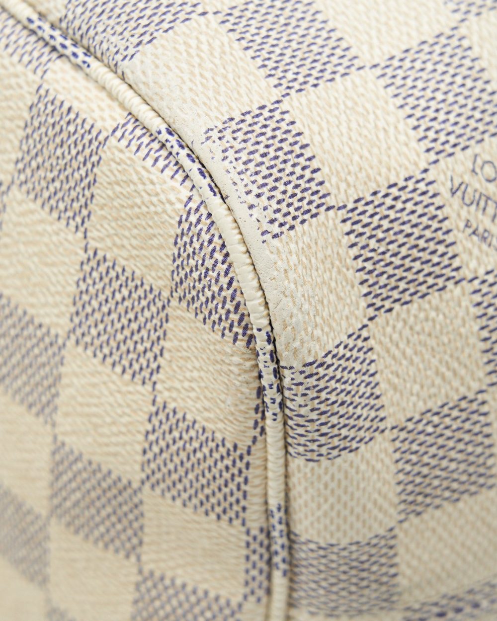 AAA Replica Louis Vuitton LV LOUIS VUITTOM NEVERFULL MM DAMIER AZUR