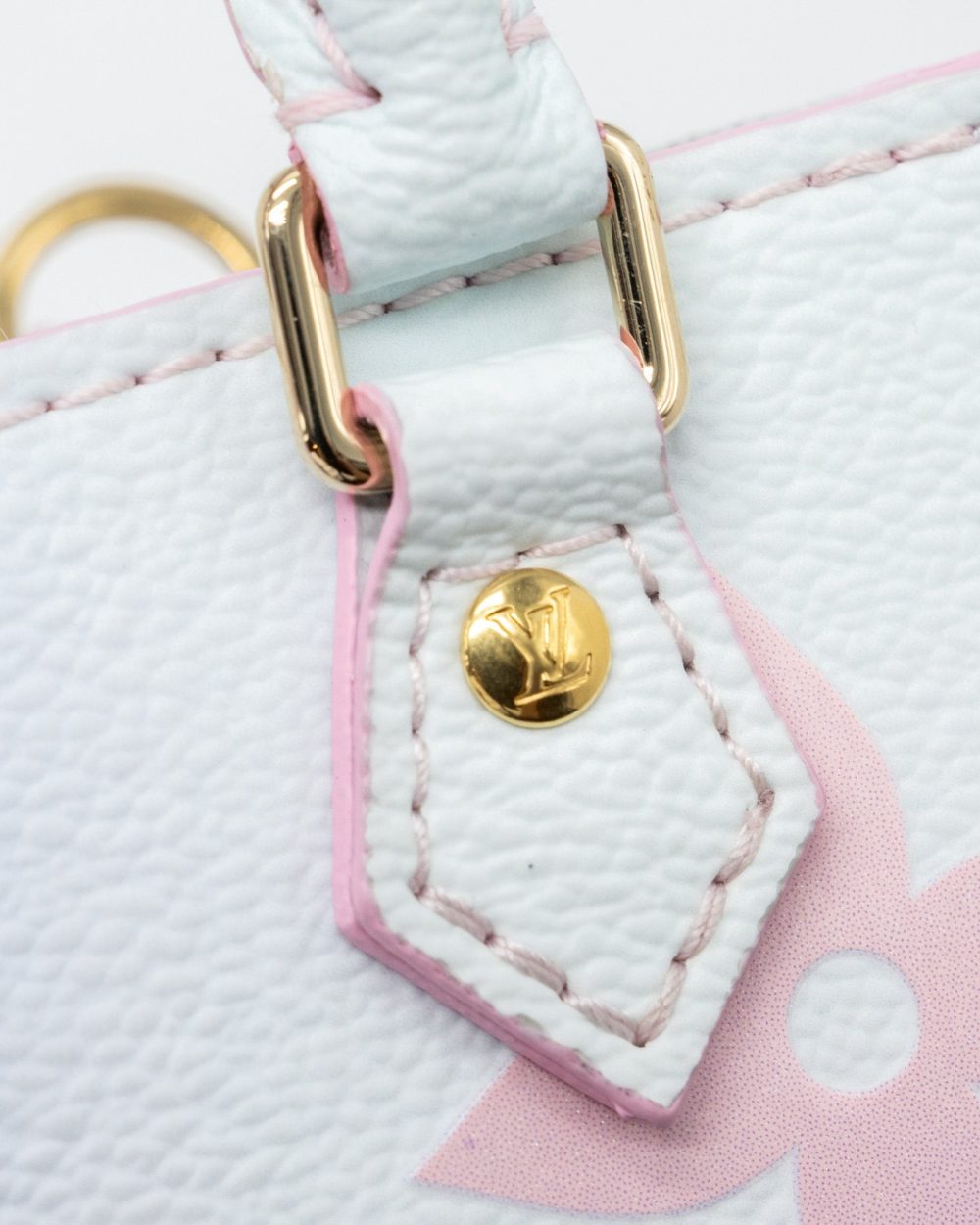 AAA Replica Louis Vuitton LV PETIT SAC PLAT MONOGRAM CANVAS SUNRISE PASTEL GHW (NEW VERSION)