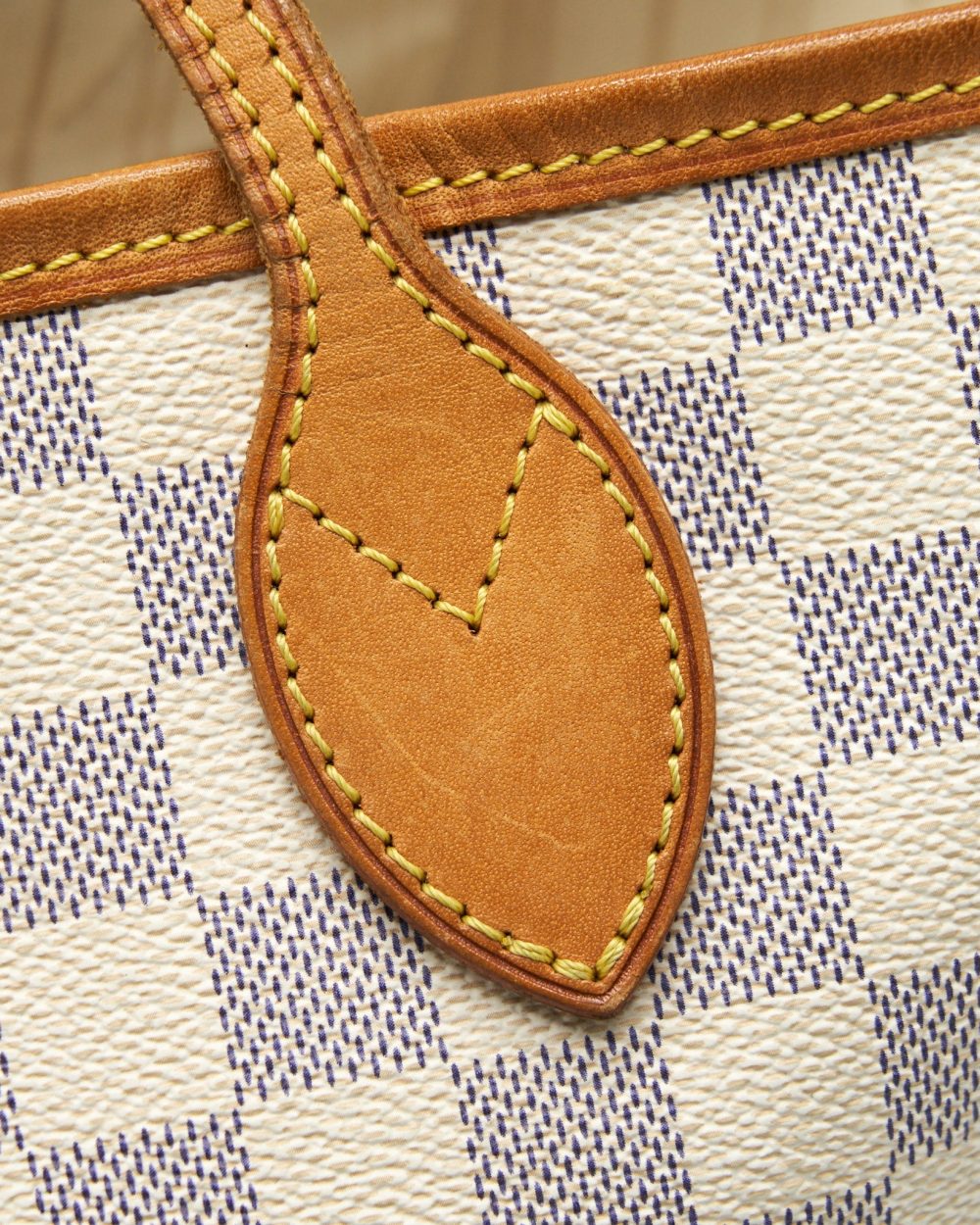 AAA Replica Louis Vuitton LV LOUIS VUITTOM NEVERFULL MM DAMIER AZUR