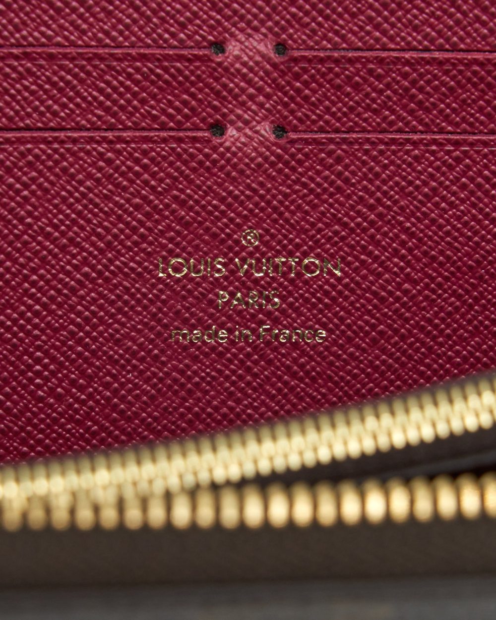 AAA Replica Louis Vuitton LV CLEMENCE LONG WALLET MONOGRAM CANVAS FUCHSIA