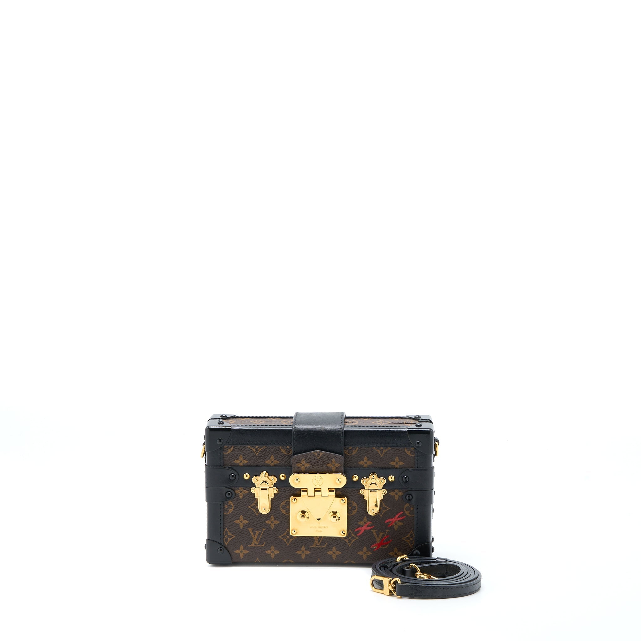 AAA Replica Louis Vuitton LV PETITE MALLE MONOGRAM CANVAS GHW