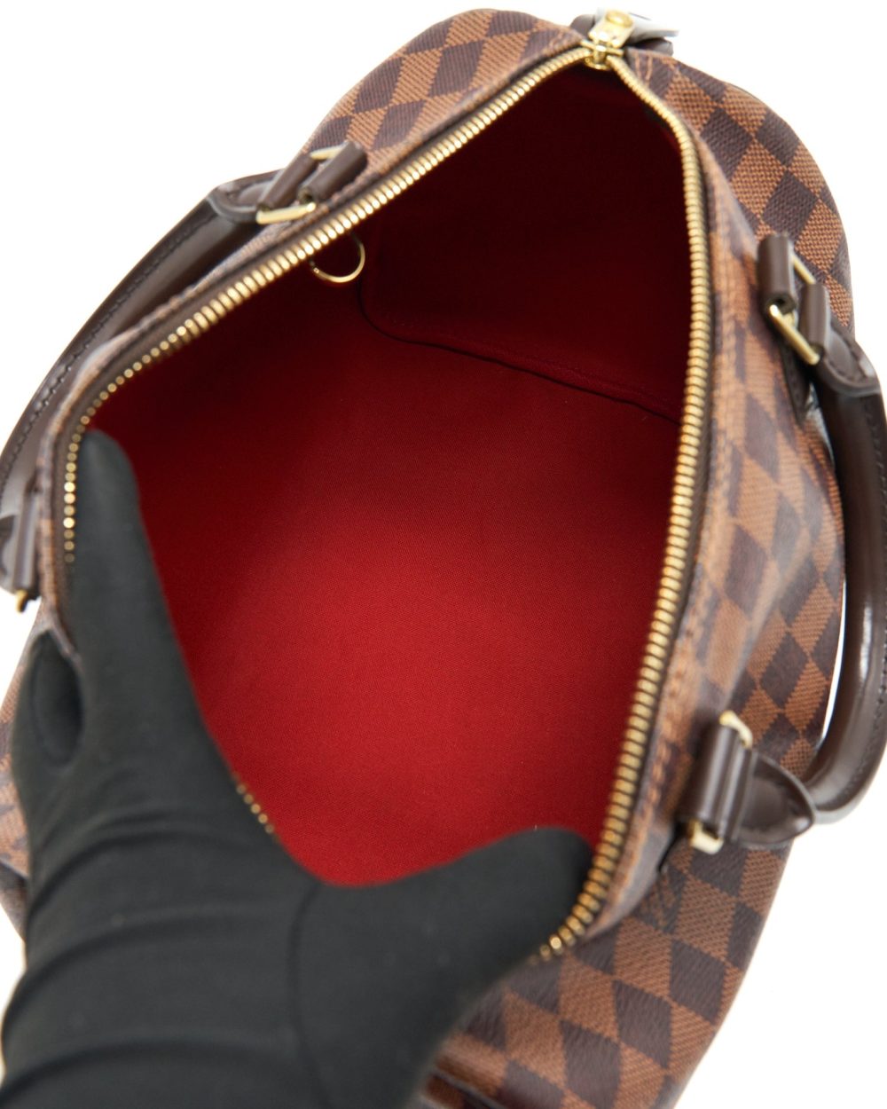 AAA Replica Louis Vuitton LV SPEEDY 30 DAMIER EBENE CANVAS